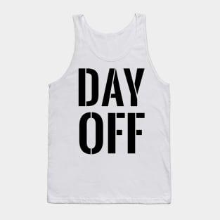 Day Off Tank Top